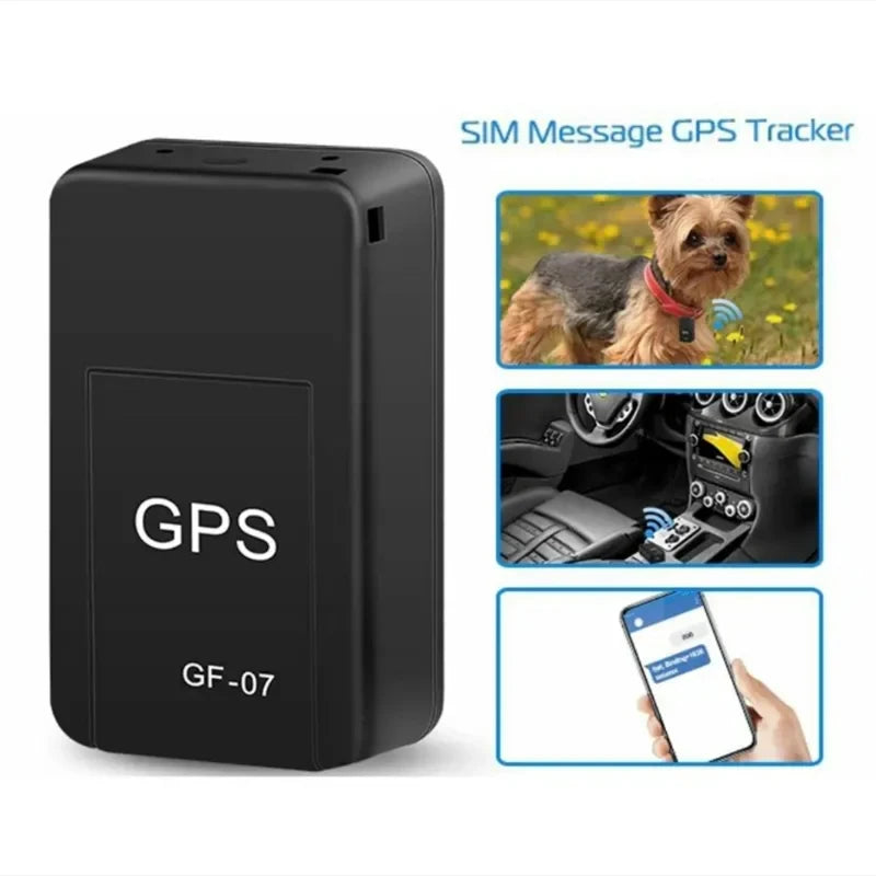 GF07 Mini Magnetic Car Tracker GPS Real time Tracking and Positioning Device Tracker Real time Vehicle Locator Pet Tracker 2025