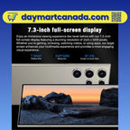 Rear view of S25 Ultra Smartphone highlighting 8000mAh battery and camera design