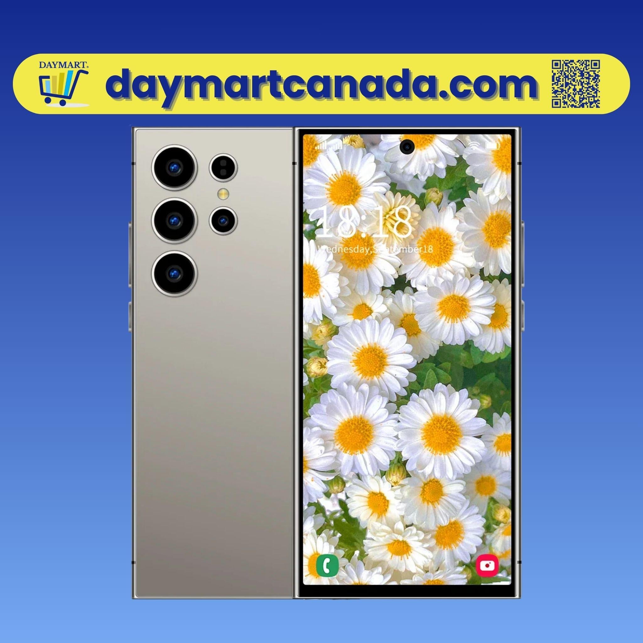 S25 Ultra Smartphone in Grey color showing rear camera and finish