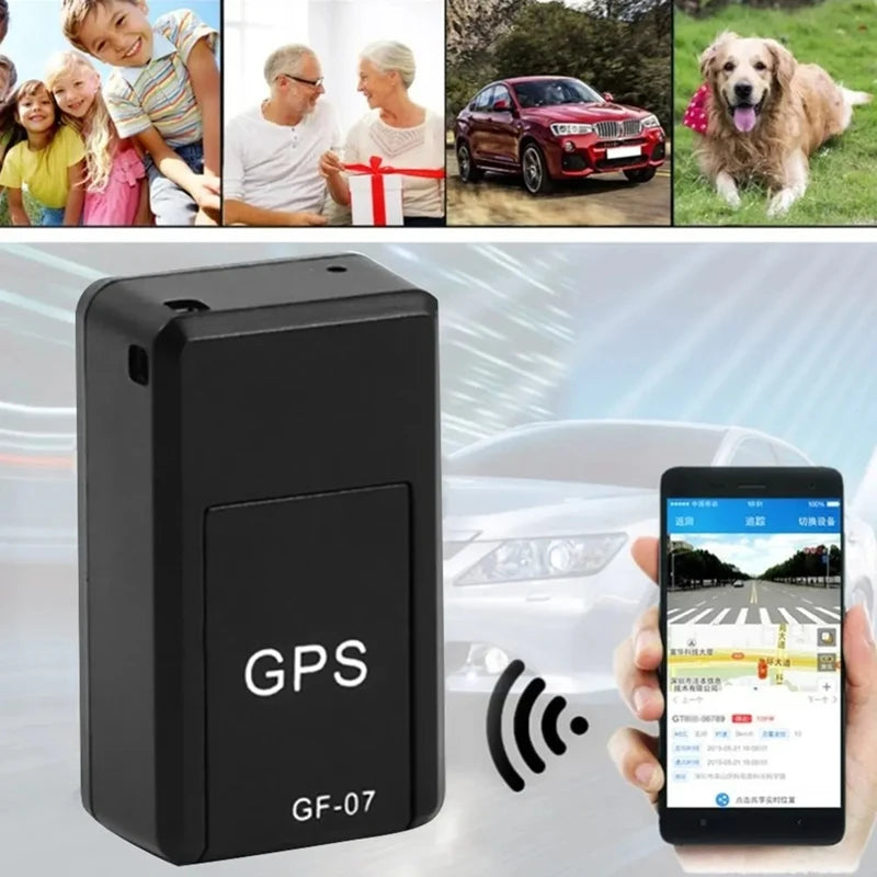 GF07 Mini Magnetic Car Tracker GPS Real time Tracking and Positioning Device Tracker Real time Vehicle Locator Pet Tracker 2025