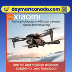 Xiaomi D88 Drone in flight mode showing stable aerial performance