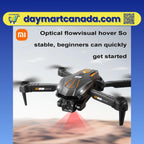 Side view of Xiaomi D88 Drone showing slim profile and brushless motor