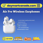 Air Pro True Wireless Bluetooth Earphones with ANC - Front View